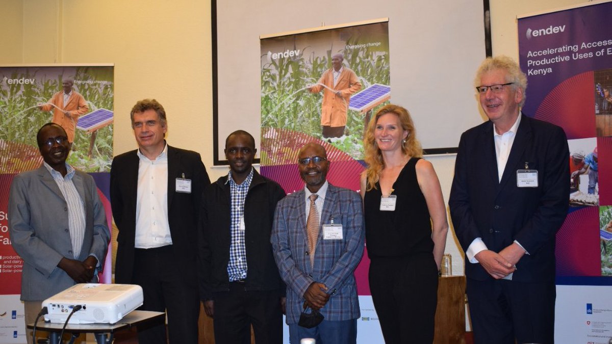 bodo_immink's tweet photo. Good news for #farmers! Today, we launched the new project SEFFA, supporting #SmallholderFarmers in using #SolarEnergy to improve their #livelihoods and #businesses! All done in cooperation with the #PrivateSector!
@EnergyMinK, @SNV_Kenya and @giz_gmbh #Kenya 
#ClimateAction https://t.co/BEhgICd6lr