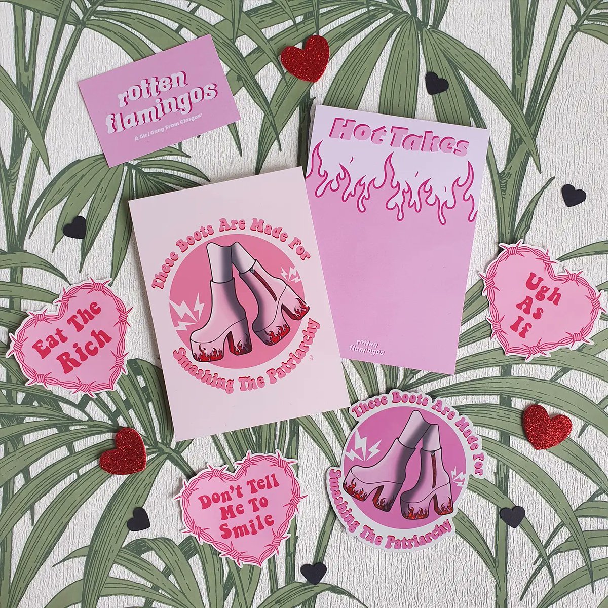 rottenflamingos's tweet photo. 🖤⚡️BLACK FRIDAY SALE ⚡️🖤

25% off our ENTIRE store 🛍 swipe through to see some of the goodies we have on sale 💗

Sale ends Cyber Monday 🤖

https://t.co/y4SCPd4TIZ 
#blackfridaydealsuk #blackfridaysaleuk #shopsale #christmasgiftideas #stockingfillers #etsymarketplace https://t.co/mbFHJUDDFM