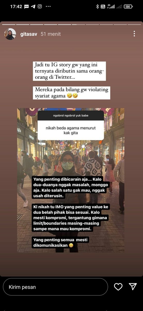 Hasbyridhallah's tweet photo. Seseorang kalo udah berani ngaku muslim maka wajib berfikir n bertindak -tanduk sesuai kerangka worldview Islam. Itu konsekuensi dari syahadat yh dia ucapkan
#gitasav #gitasavitri https://t.co/A6PkHfirT2