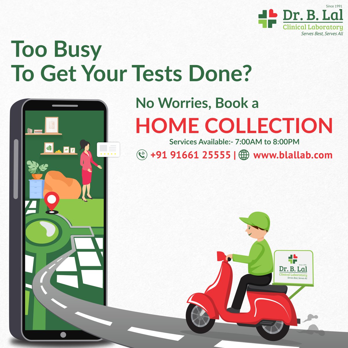 blalclinicallab's tweet photo. Book a home collection from Dr. B. Lal Clinical Laboratory Today
+91 9166125555 | https://t.co/Gh0lOR9W7t
#Healthcareindustry #homecollectionathome #testhomecollection #NABLLAB #ReportsDelivery #Jaipur #Rajasthan #DrBLalClinicalLab #Pinkcity #Preventivehealthpackages #Labnearme https://t.co/v0dVKc4sYv
