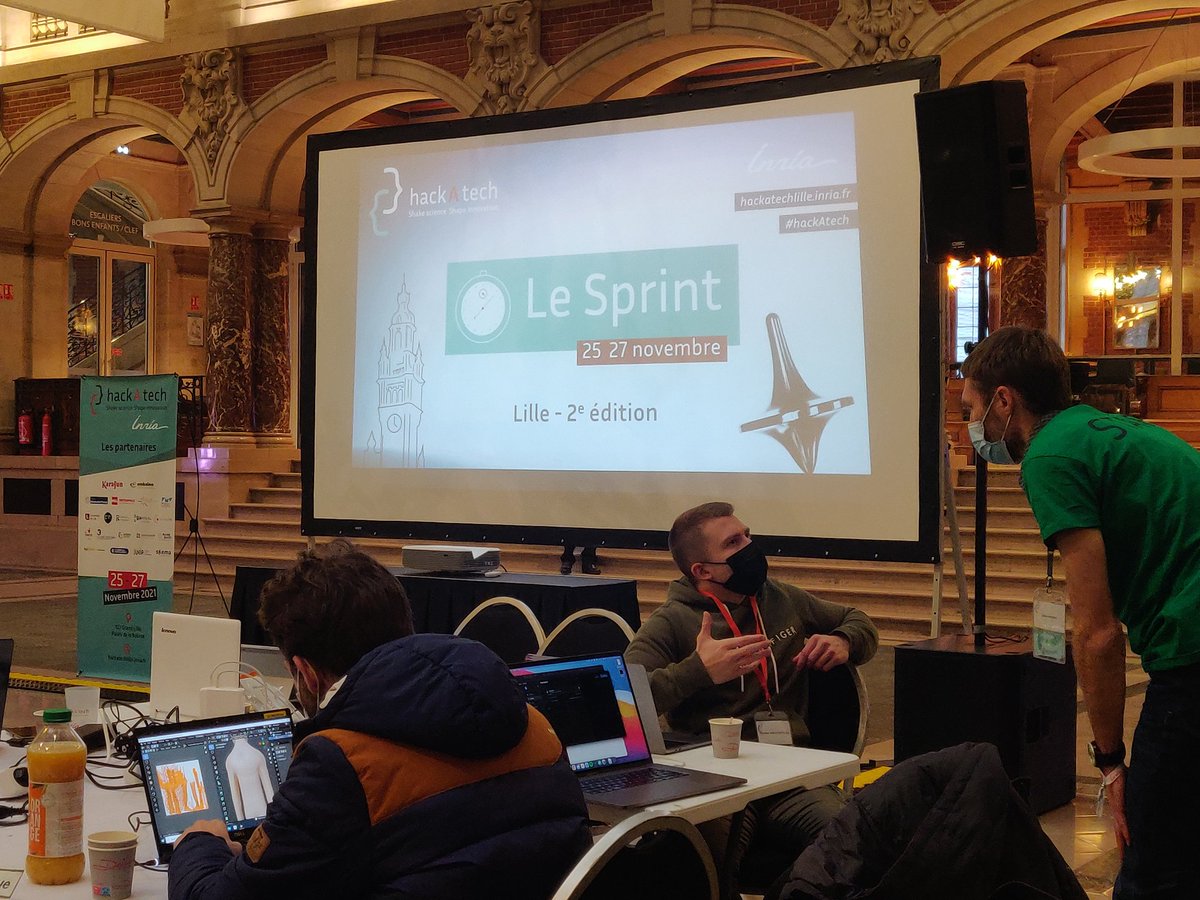 Ce week-end chez <a href="/JetDevLille/">Jetdev</a> on accompagne la start-up <a href="/My_kenko/">My Kenko</a> au #hackatech organisé par <a href="/Inria_Lille/">Centre Inria de l'Université de Lille</a> !