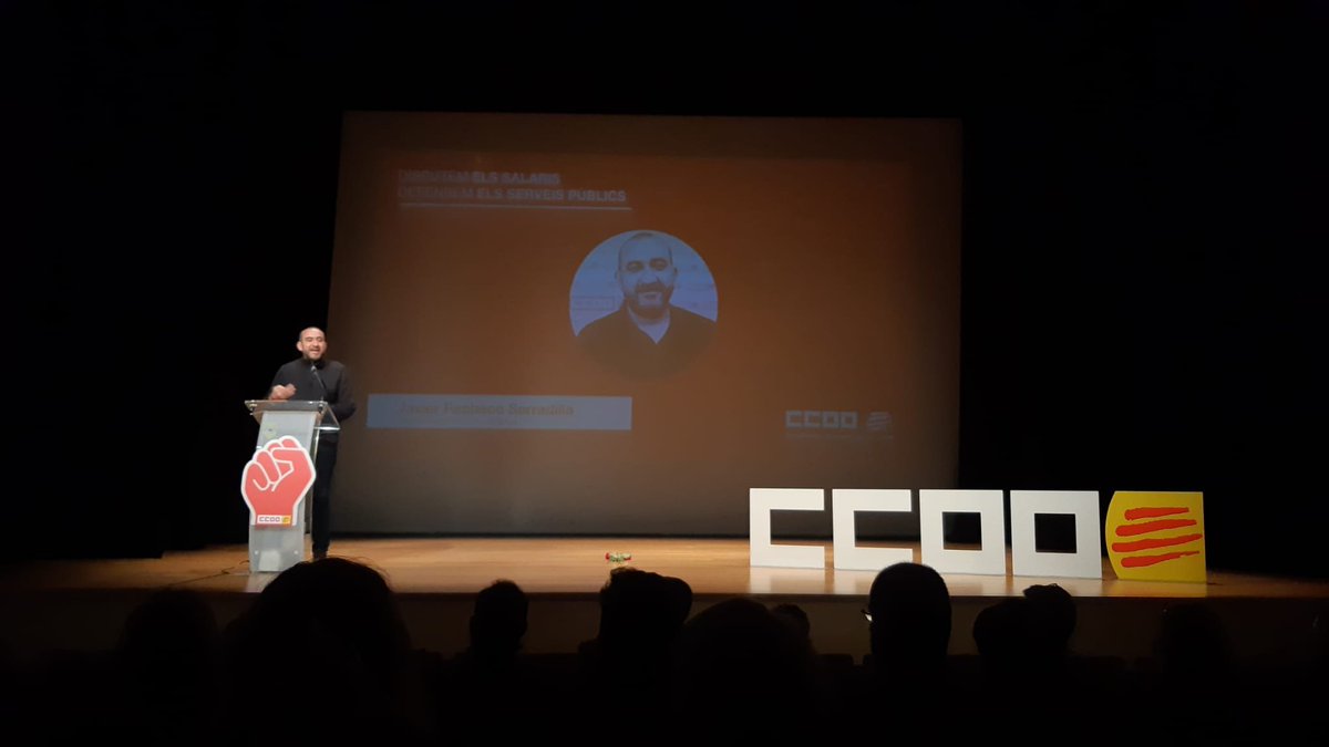 ccoocatalunya's tweet photo. #AssembleaCCOO de delegades i delegats del Baix Llobregat.
"Disputem salaris. Defensem els serveis públics”
Amb intervencions de @JmRomero73, secretari general de @ccoo_bll_apag, i @PachecoJpacheco, secretari general de CCOO de Catalunya. https://t.co/n76dQm7Mj7