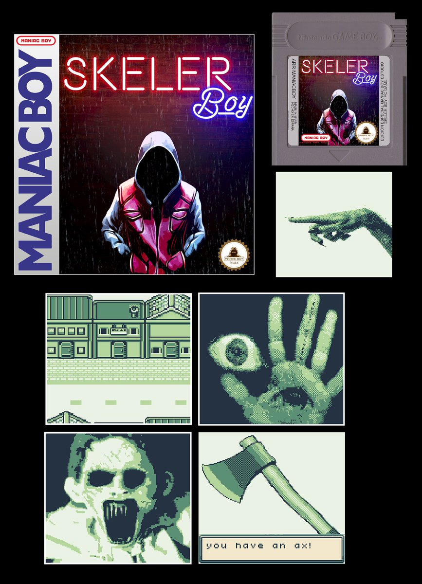 MANIACBOYSTUDIO's tweet photo. Aquí os dejamos ⬇️ algunas imágenes de lo está por llegar 😱Click al enlace y ÚNETE YA!! #indiedev #nes #nintendo #gameboy #Kickstarter https://t.co/TYn12OA0qI https://t.co/XIBqopufcI