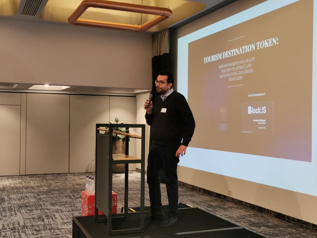 h2020_blockIS's tweet photo. 🎖 LIVE | Blockchain Innovation Challenges Pitches!

ℹ️ #Tourism | First one – @TokeoSoftware, providing relevant tools to propose new payment systems at a local and a cross border level and to increase their customers’ loyalty!

#BlockIS #Innovation #H2020 #Blockchain https://t.co/z55XMq9FKV