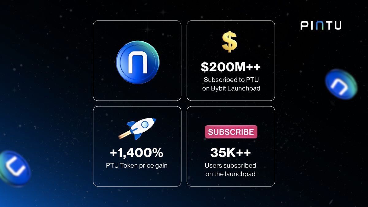 PintuID's tweet photo. Yuk cek highlight dari launching PTU Token, 25 Nov 2021 kemarin ๐ ๐
Perjalanan kita masih jauh, ayo terus dukung Pintu & PTU!
#AplikasiCryptountukSemua #AplikasiPintu #PTUToken #Pintutoken https://t.co/UOEVotFnUK
