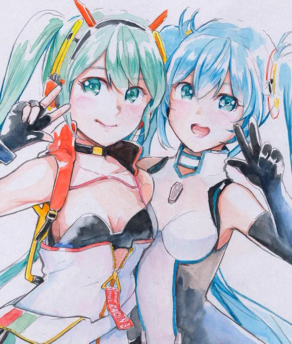 お疲レーミクさん!!!!
v¶(  ⁄•˅̮•∖)⁋人¶(⁄•˅̮•∖ )⁋v

今週も適当に頑張りました🏁 