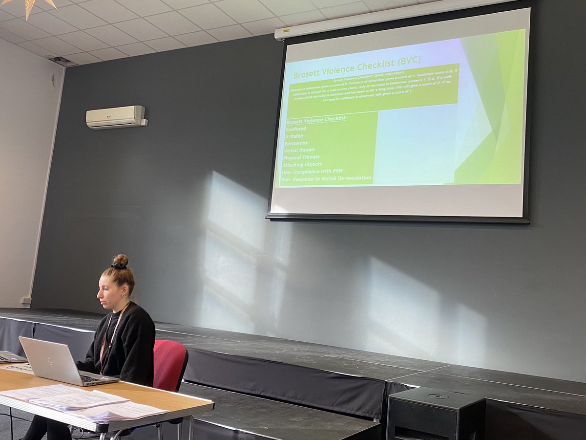 Jodie π(She/her/hers) (@jodiek511) on Twitter photo Our wonderful ward manger on @LGH_AmberPICU delivering a session on seclusion, the importance of least restrictive practice, positive behavioural support plans and the Brosett Violence checklist. Thank you <a href="/gemlouiserose1/">Gemma Rose</a> π€©π€© Our wonderful ward manger on @LGH_AmberPICU delivering a session on seclusion, the importance of least restrictive practice, positive behavioural support plans and the Brosett Violence checklist. Thank you <a href="/gemlouiserose1/">Gemma Rose</a> π€©π€©