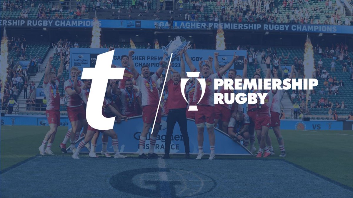 TMSportB2B's tweet photo. Hugely proud to share the news that we've agreed a ground-breaking, long-term partnership with @premrugby. Ticketmaster will provide @premrugby with ticketing technology solutions combined with unrivalled reach and marketing support to help grow the sport. https://t.co/A4pt1Pz8yx https://t.co/7hS3XbMrSF