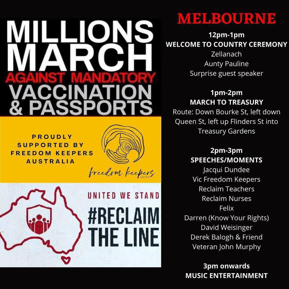 For those wanting to go tomorrow

#melbourne #Melbourneprotest #MillionsMarch #riseupmelbourne