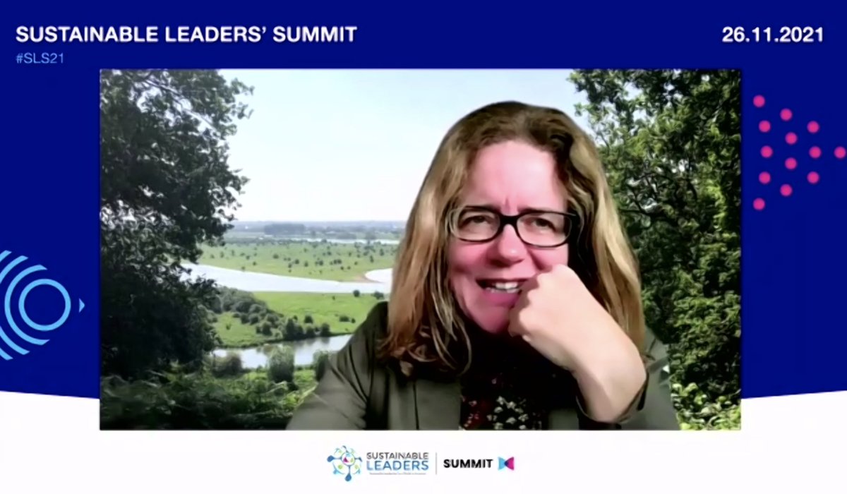 "We can run a business and design our surroundings by learning from nature, its interconnectedness, collaboration patterns and design principles. <a href="/InterfaceInc/">Interface</a> designs its carpets like a forest floor." <a href="/GeanneVanArkel/">Gedeactiveerd</a> at #SLS21.

#RegenerativeInnovation #NatureBasedSolutions