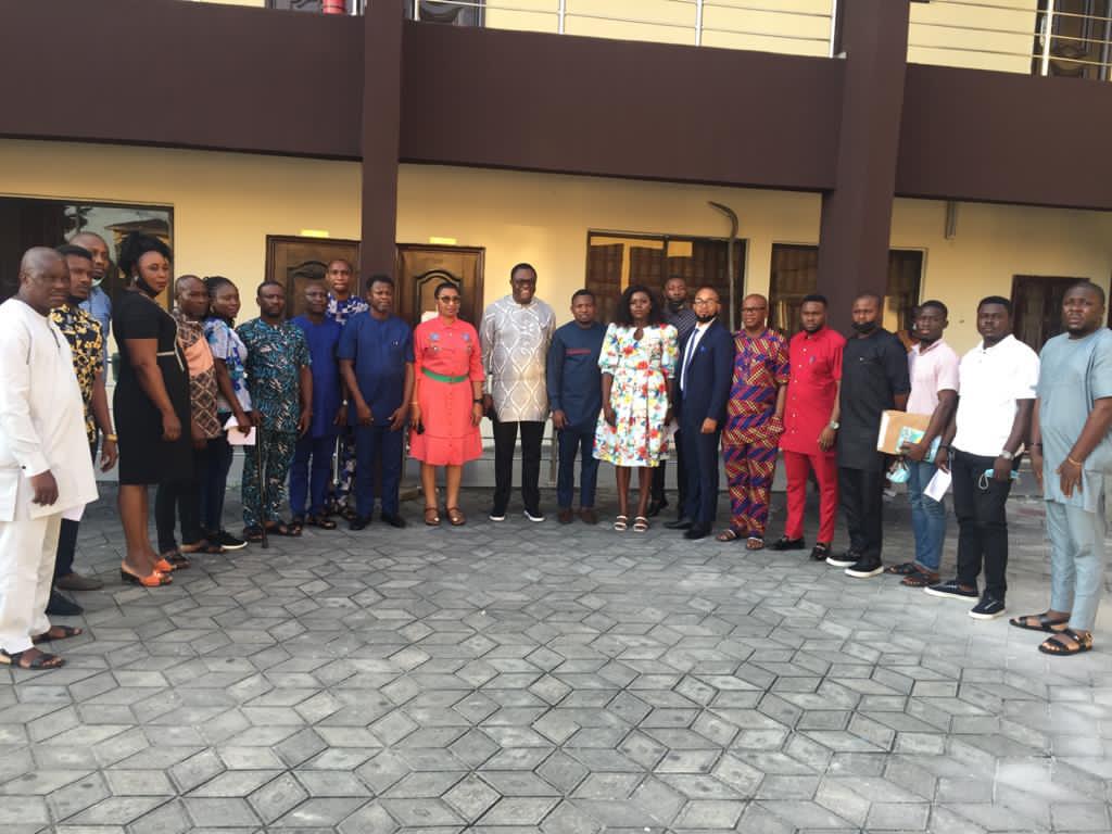 IAClusterforum's tweet photo. Courtesy visit by the IA Cluster Forum to the Chairman of Obio/Akpor L.G.A on 28th September 2021 https://t.co/DOcJHSggiQ