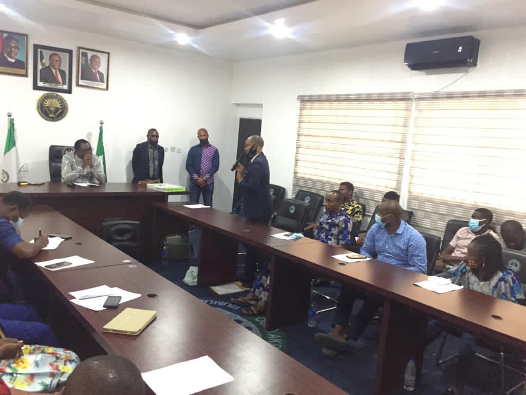 IAClusterforum's tweet photo. Courtesy visit by the IA Cluster Forum to the Chairman of Obio/Akpor L.G.A on 28th September 2021 https://t.co/DOcJHSggiQ