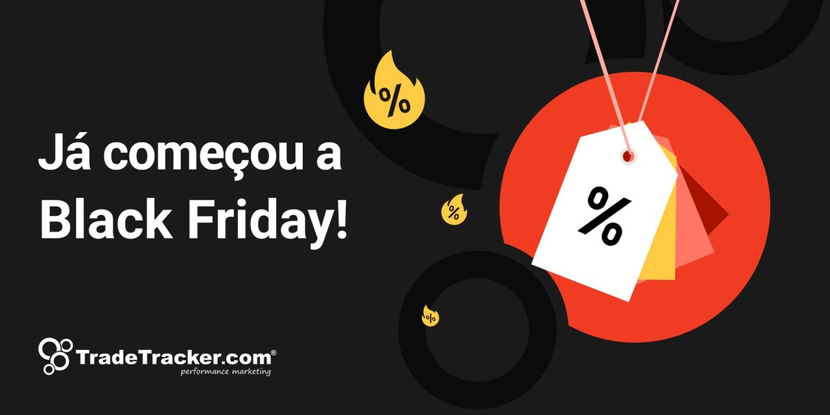 TradeTracker_PT's tweet photo. A Black Friday está aqui! Não perca mais um minuto e corra para promover nossos super anunciantes!
 #TradeTracker #AffiliateMarketing #PerformanceMarketing #BlackFriday #Publishers #MelhorPlataforma https://t.co/d4dUK8tUL0