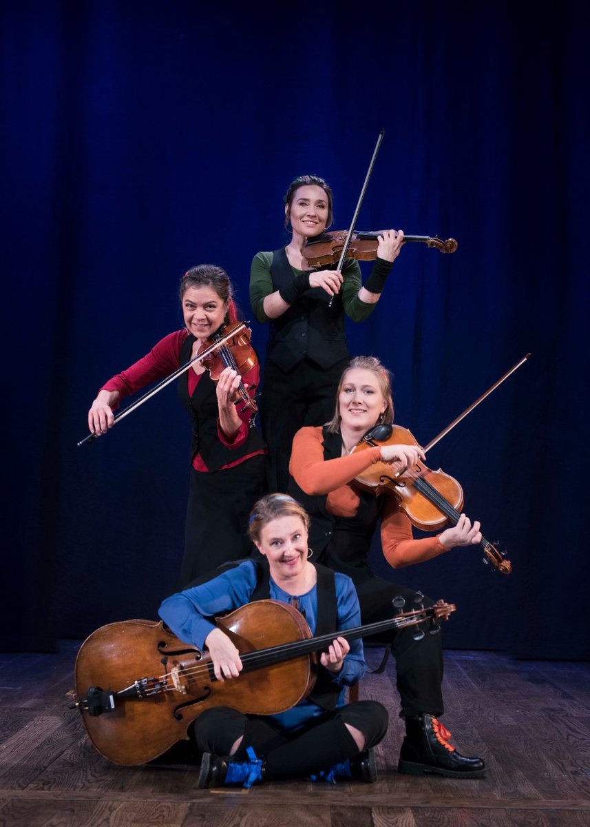 Lönnerbergakvartetten gästspelar på Folkoperan med Tårtsväng med Pippi och Beethoven. https://t.co/6XJzCHJF6a https://t.co/mUXaVuBg0D