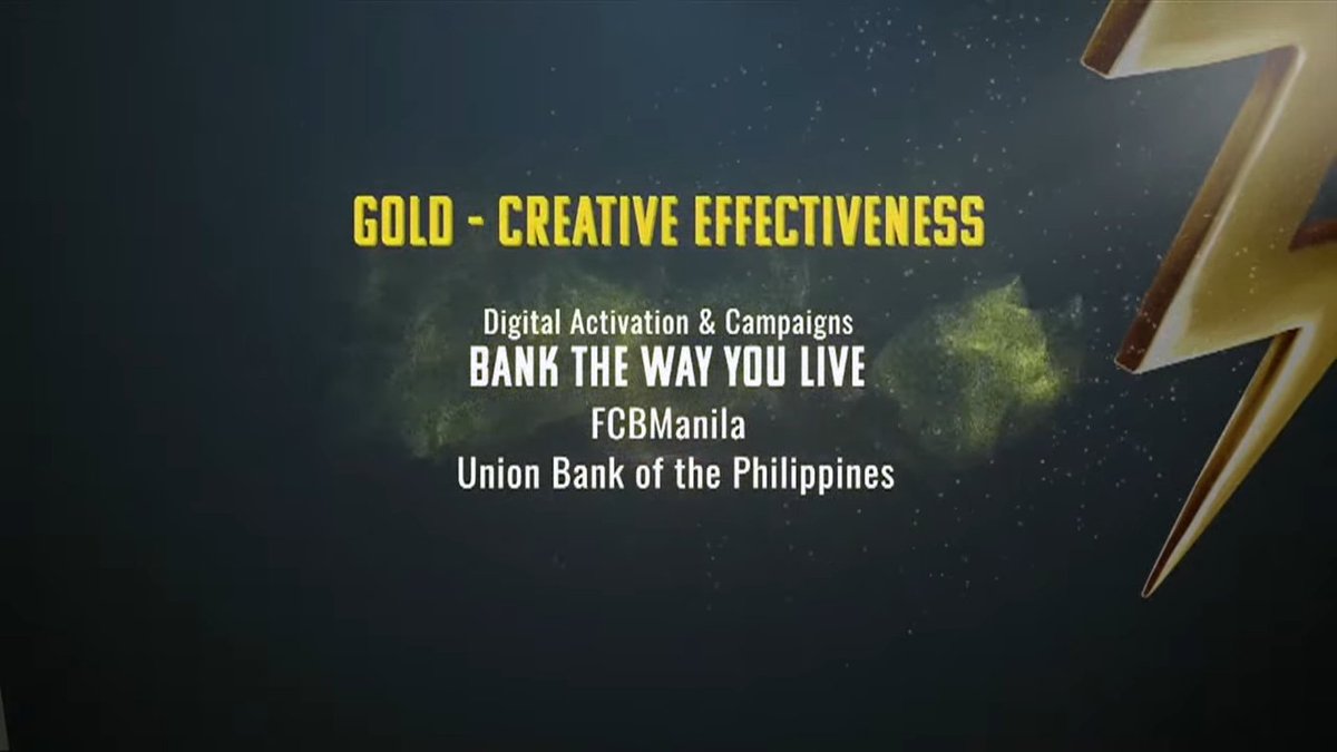 adobomagazine's tweet photo. Now, it's time to reward the Gold winners of this year's Kidlat Awards!
The Gold winners for Creative Effectiveness are:
⭐Ogilvy & Mather Philippines
⭐FCBManila
⭐Leo Burnett Group Manila
#CreativeFest
#CreativityUnlocked
#adoboMagazine https://t.co/g9GZAzHgx6