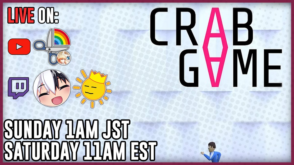 clippers_corner's tweet photo. You guys wanted it, you guys asked for it, and now you're getting it.
A CLIPPER BATTLE ROYALE!!
11 AM EST (Sat) | 1 AM JST (Sun), a bunch of us clippers are going to compete in a brutal Crab Game bloodbath to see who will emerge as THE ULTIMATE SEISO!!
AND WE ARE GOING LIVE (1/2) https://t.co/SL9wQQwosa