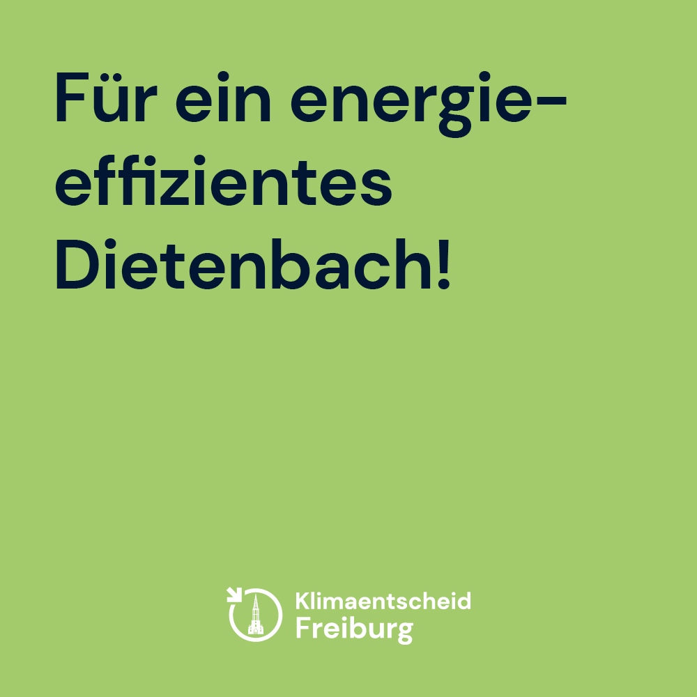 Unser Ziel ist ein klimaneutrales Freiburg, weswegen es uns ein besonderes Anliegen ist, dass der neue Stadtteil Dietenbach so energieeffizient wie möglich realisiert wird. Unser Statement dazu findet ihr auf unserer Website.

#klimaneutral #freiburg #dietenbach