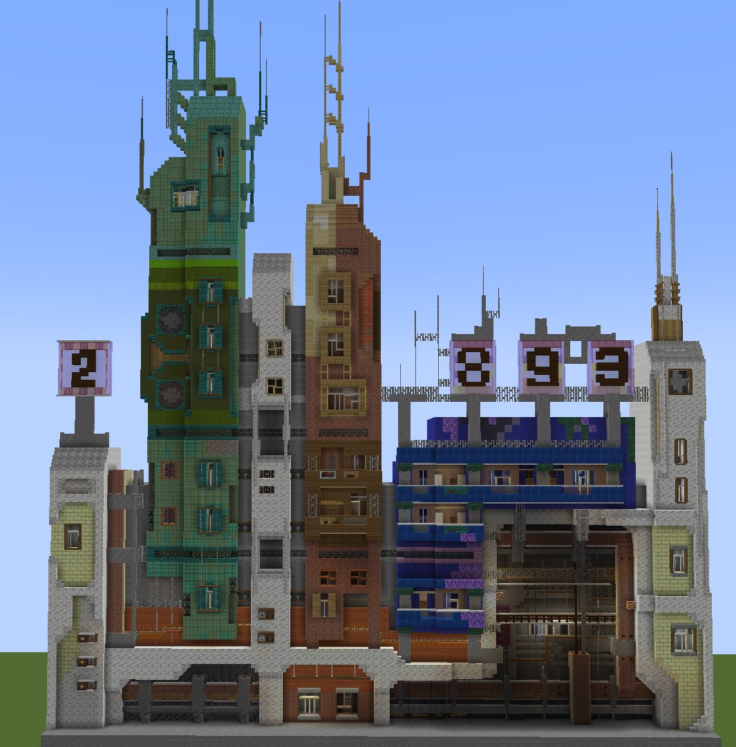 サイバーパンク風の建物

#Minecraft #minecraft建築コミュ