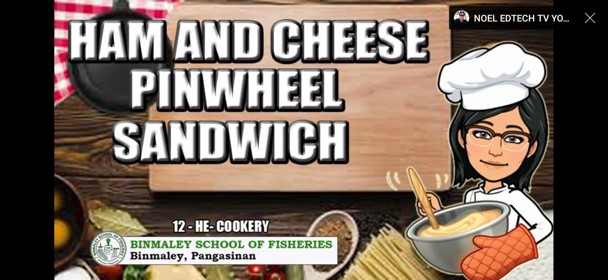 SirNoelDC's tweet photo. Hello mga kaGuro share ko lang Ang VIDEO LESSON ON HOW TO MAKE A HAM AND CHEESE PINWHEEL SANDWICHES. 
#noeledtechtv https://t.co/hYhTHWtIYW