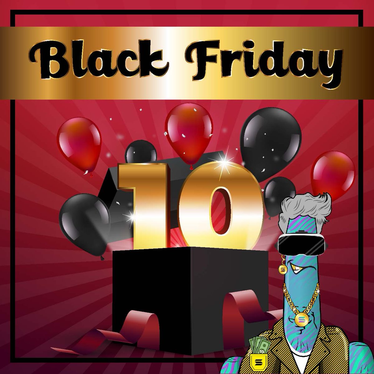 🎁 #BlackFriday #Giveaways 🎁
By #DAOs request;

We are giving away 10 #NFTs which are: <a href="/NaughtyFingerss/">Naughty Fingers</a> to 10 lucky winners‼️

To Enter:
🖕-Follow 
🖕🏻-Retweet 
🖕🏿-Tag 2 of your friends

Join our discord server so you don't miss discord.gg/aySjJ2PQwZ #NFTGiveaway #FreeNFT #NFT
