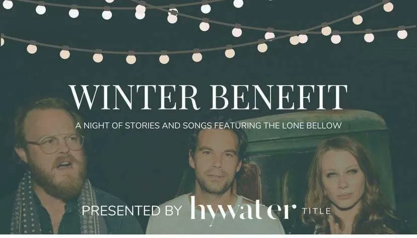 This Black Friday choose a gift for friends and family that gives back. Tickets for our Winter Benefit featuring <a href="/TheLoneBellow/">The Lone Bellow</a> are still available!