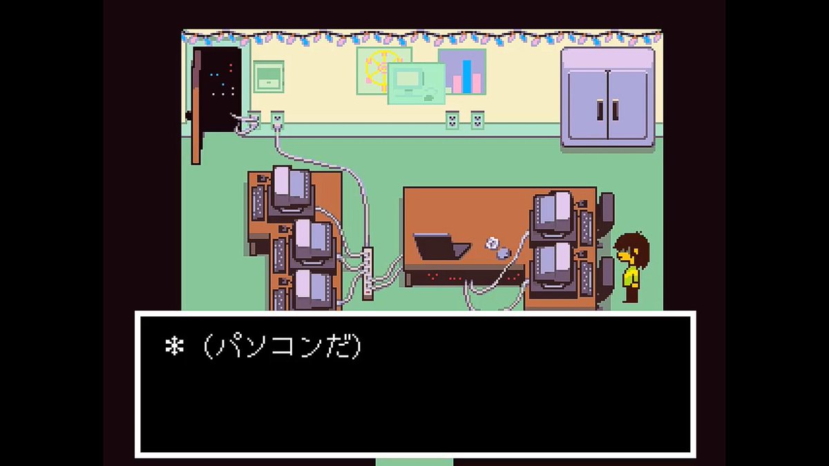 999l666's tweet photo. @deltarune_ntbr  NEOるとFatalパソコン、SG√だとPC(クリス)諸共Fatal(破滅)確定なの結構な皮���だな… https://t.co/wbR83OZUGo