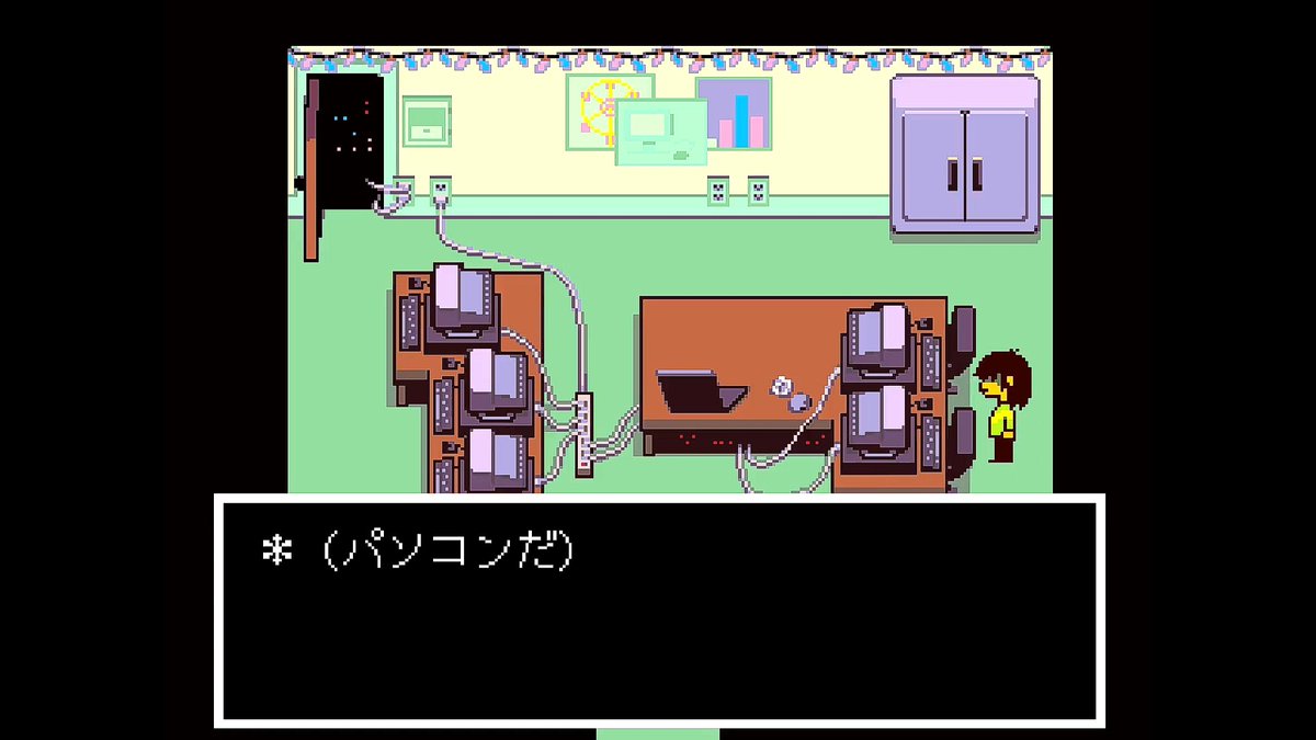 999l666's tweet photo. @deltarune_ntbr  NEOるとFatalパソコン、SG√だとPC(クリス)諸共Fatal(破滅)確定なの結構な皮���だな… https://t.co/wbR83OZUGo