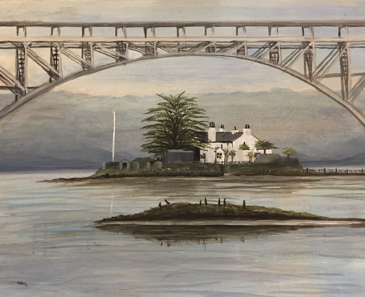 TreasuresWelsh's tweet photo. Beautiful prints from Welsh Treasures' new artist.  All mounted prints measure 16”x12” and are only £20.00 each. 😍
#conwyart  #smallesthouseinbritain #smallesthouseinwales #northwalesart #britanniabridge #newboroughbeach #artprints  #art #wallart #artist #artwork #prints https://t.co/ZqMEVhTZV3