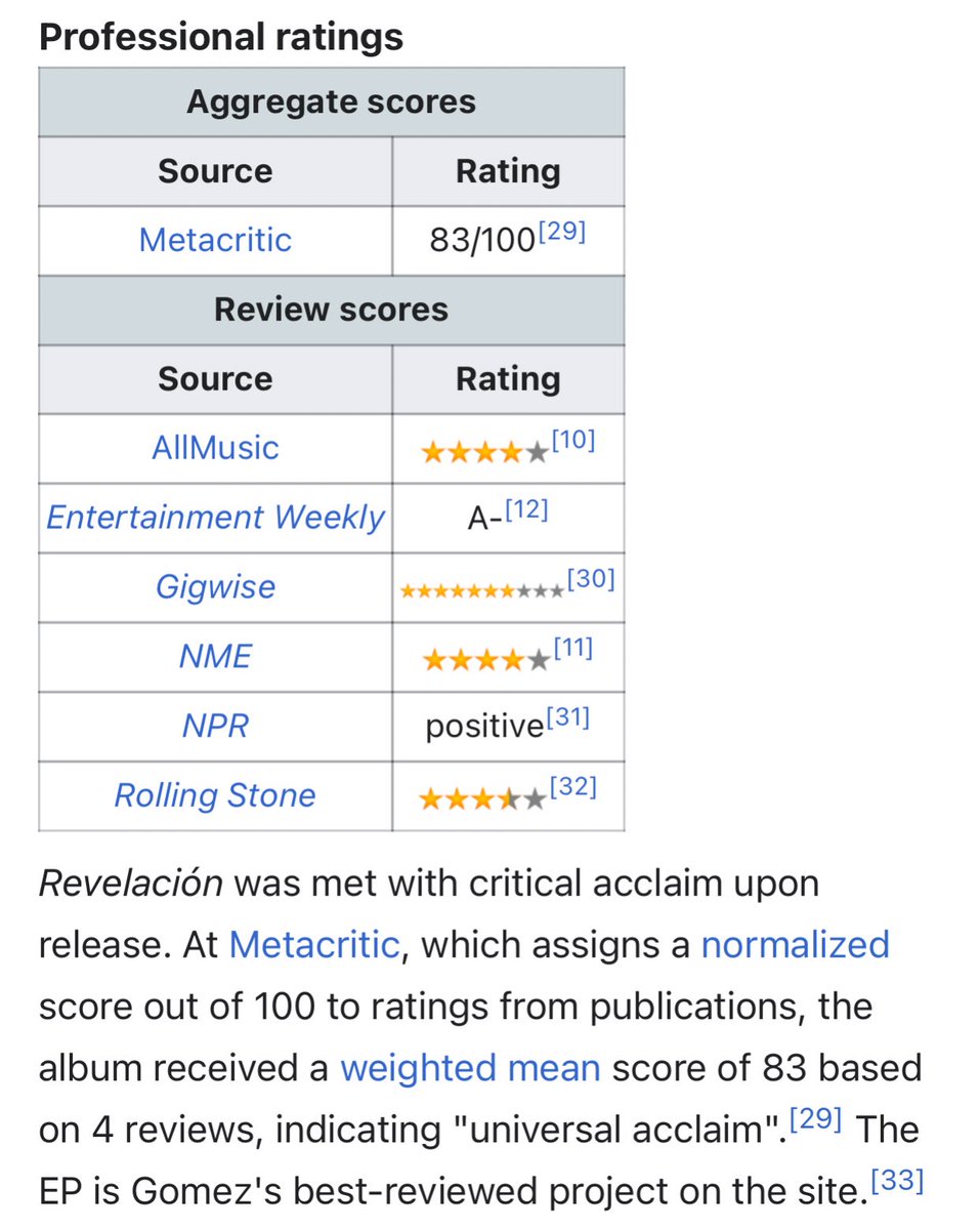 SelenaGqueens's tweet photo. Why REVELACIÓN deserves to win a Grammy for best Latin pop Album 💿 the production/lyrics well put together https://t.co/RRnZyGm6T0