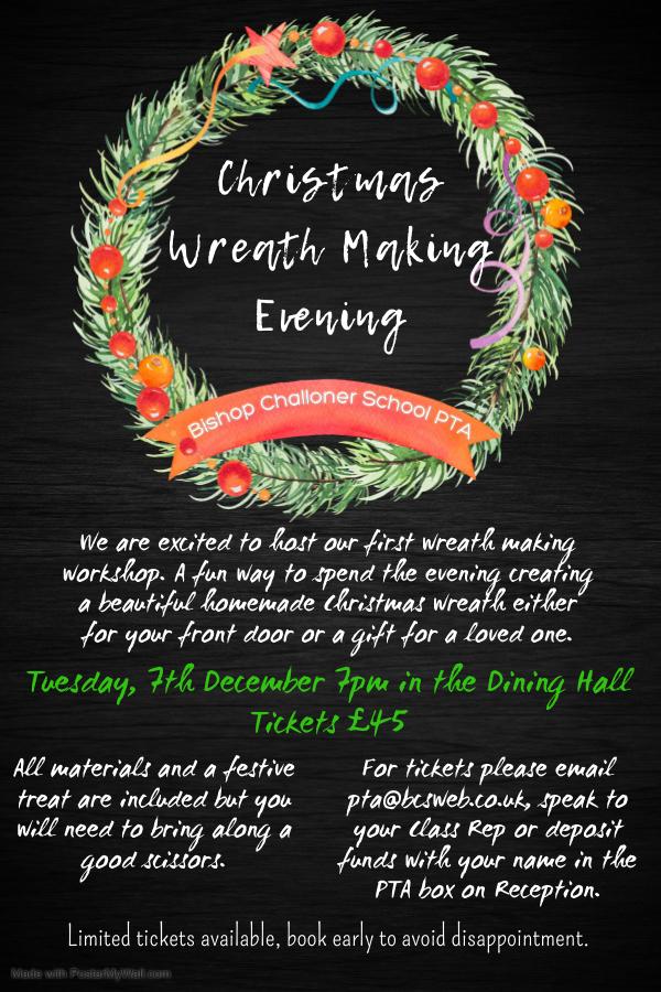 Did you miss the #wreathmaking #workshop we recently held here at SE Twenty? If so, don't worry - Lola's Flower Box is hosting the same event at Bishop Challoner School on Tuesday 7th December at 7:00pm. Tickets are limited so be sure to email pta@bcsweb.co.uk to secure yours!