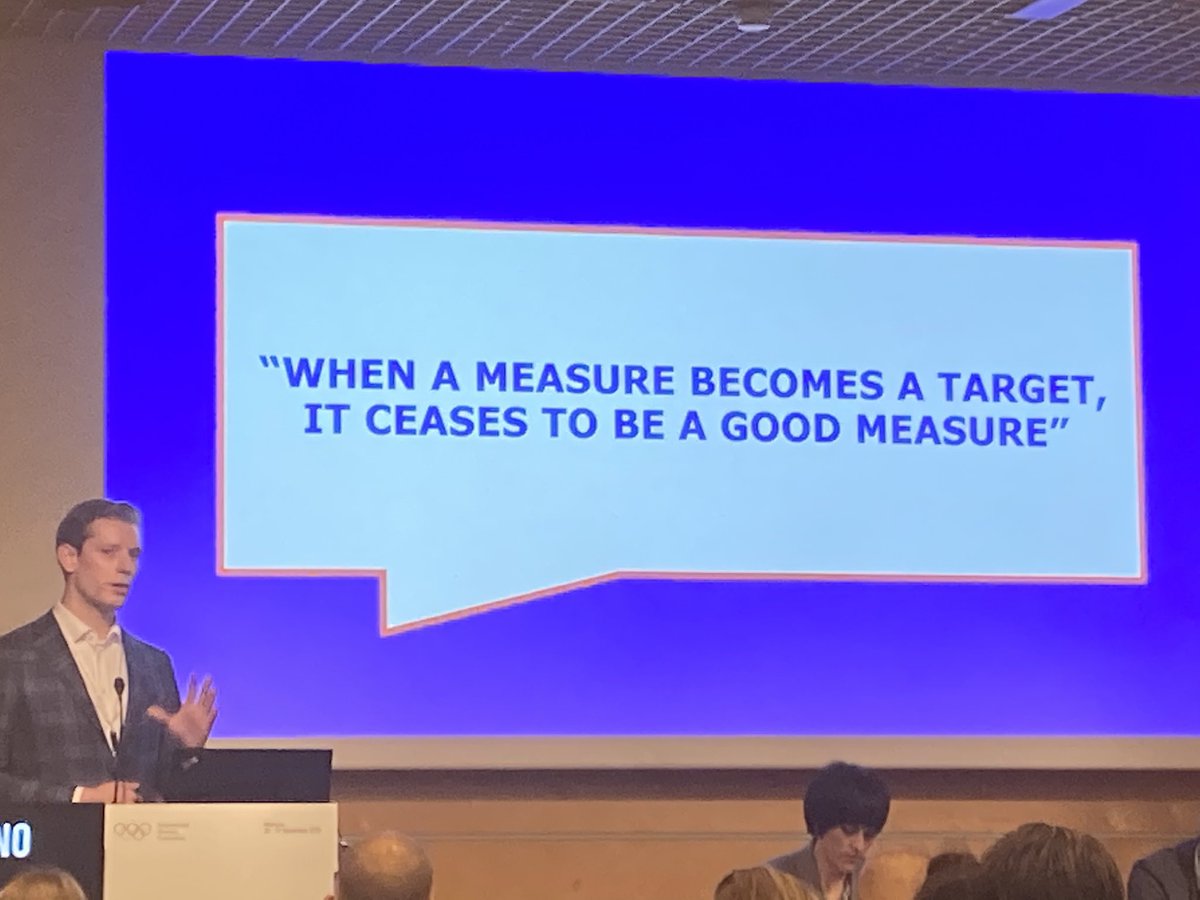 Insight talk from <a href="/TassignonBruno/">Bruno Tassignon</a> about the PAASS framework at IOC conference! « When a measure becomes a target, it ceases to be a good measure » #IOCprev2021