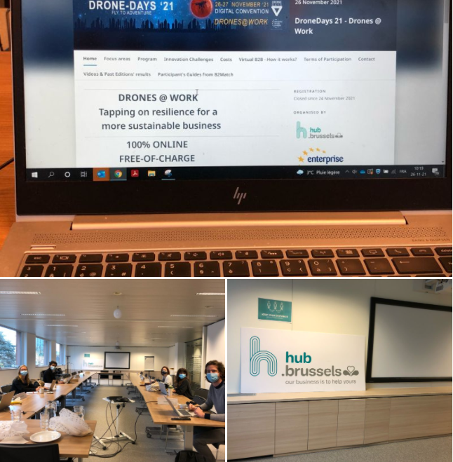<a href="/EuropeBrux/">EnterpriseEuropeBrus</a> c/o hub.brussels is easing the <a href="/DroneDaysBxl/">Drone Days</a> #B2B on-line, successfully deployed in collaboration with <a href="/EEN_EU/">Enterprise Europe Network 🇪🇺</a> 🇧🇪 🇧🇬 🇨🇾🇨🇿🇩🇰🇪🇪🇫🇷🇩🇪🇬🇷🇭🇺🇮🇪🇮🇱🇮🇹🇱🇺🇲🇹🇳🇱 🇵🇹🇷🇴🇷🇺🇸🇰🇪🇸🇸🇪🇨🇭🇺🇦🇬🇧🇺🇸, along with conferences <a href="/NCP_Brussels/">HorizonEU in Brussels</a> <a href="/EU_EISMEA/">EISMEA</a>