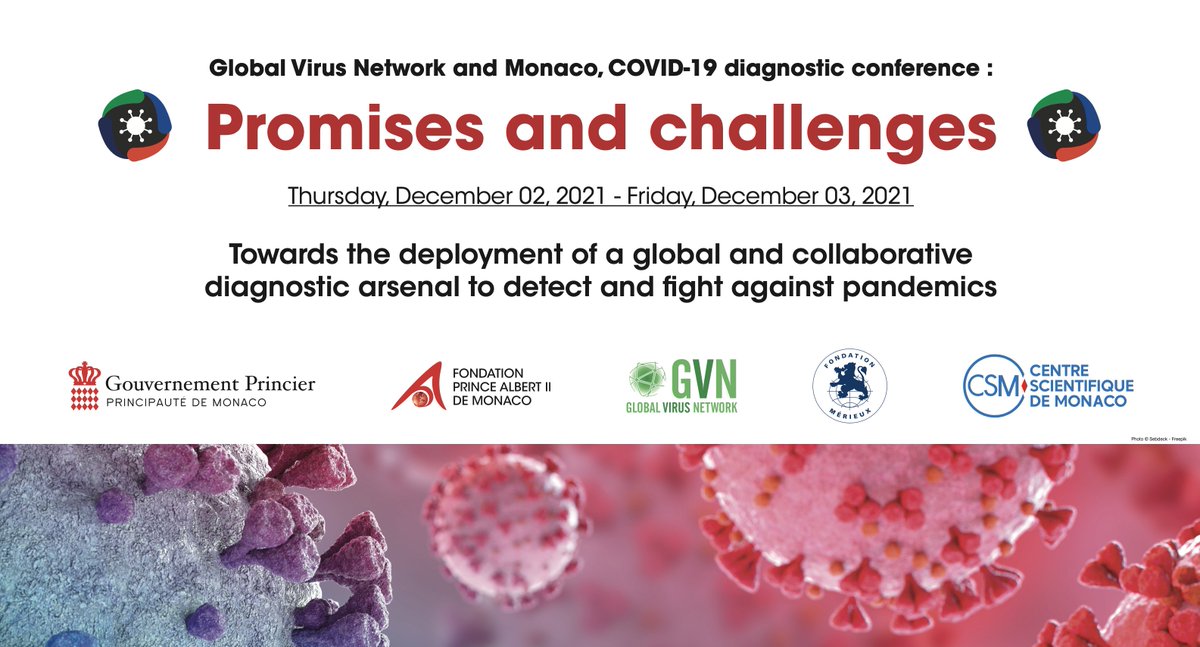 Vers le déploiement d’un arsenal global et collaboratif de diagnostic pour détecter &amp; combattre les #pandémies. Conférence internationale #monaco pour un besoin urgent d’établir des plates-formes innovantes &amp; partagées pour  le diagnostic de #pathogènes humains clés. #COVID19