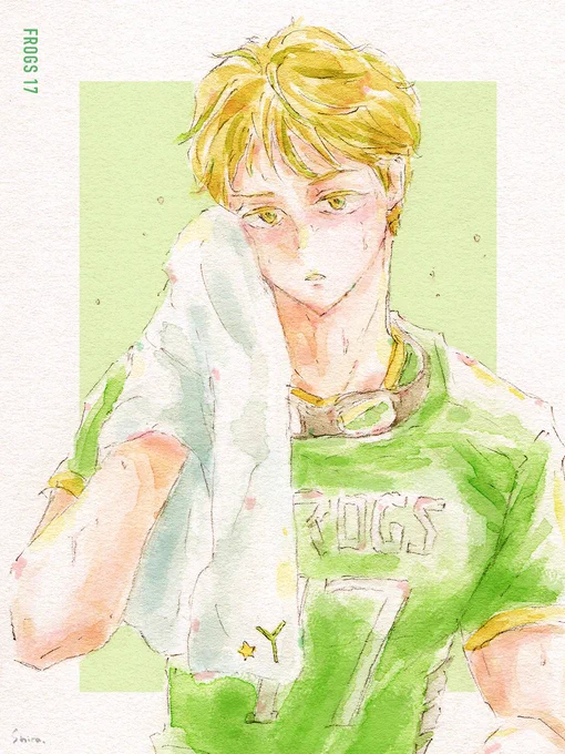 Whose towel is this? ☺️

#Haikyuu #月島蛍 