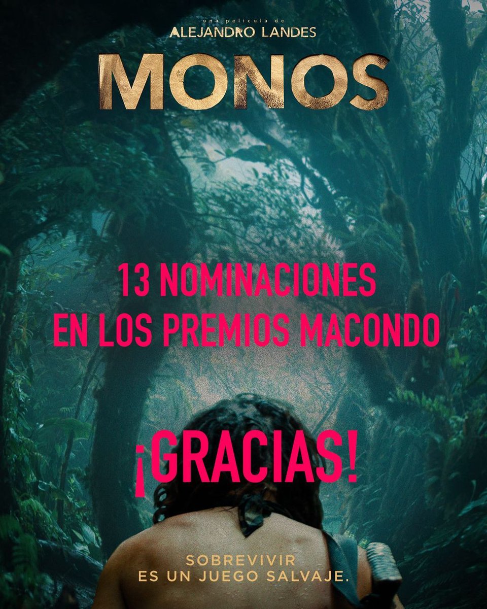 CPCLdn's tweet photo. Huge congrats to the @monosfilm team for receiving 13 noms at the @AcademiaColCine #PremiosMacondo2021🎉

MONOS was printed on #35mm🎞️at our Lab &amp; presented to Director Alejandro Landes at the 2019 @BFI London Film Festival Awards, as part of our sponsorship.

#SupportIndieFilm https://t.co/cmjsD8tch6