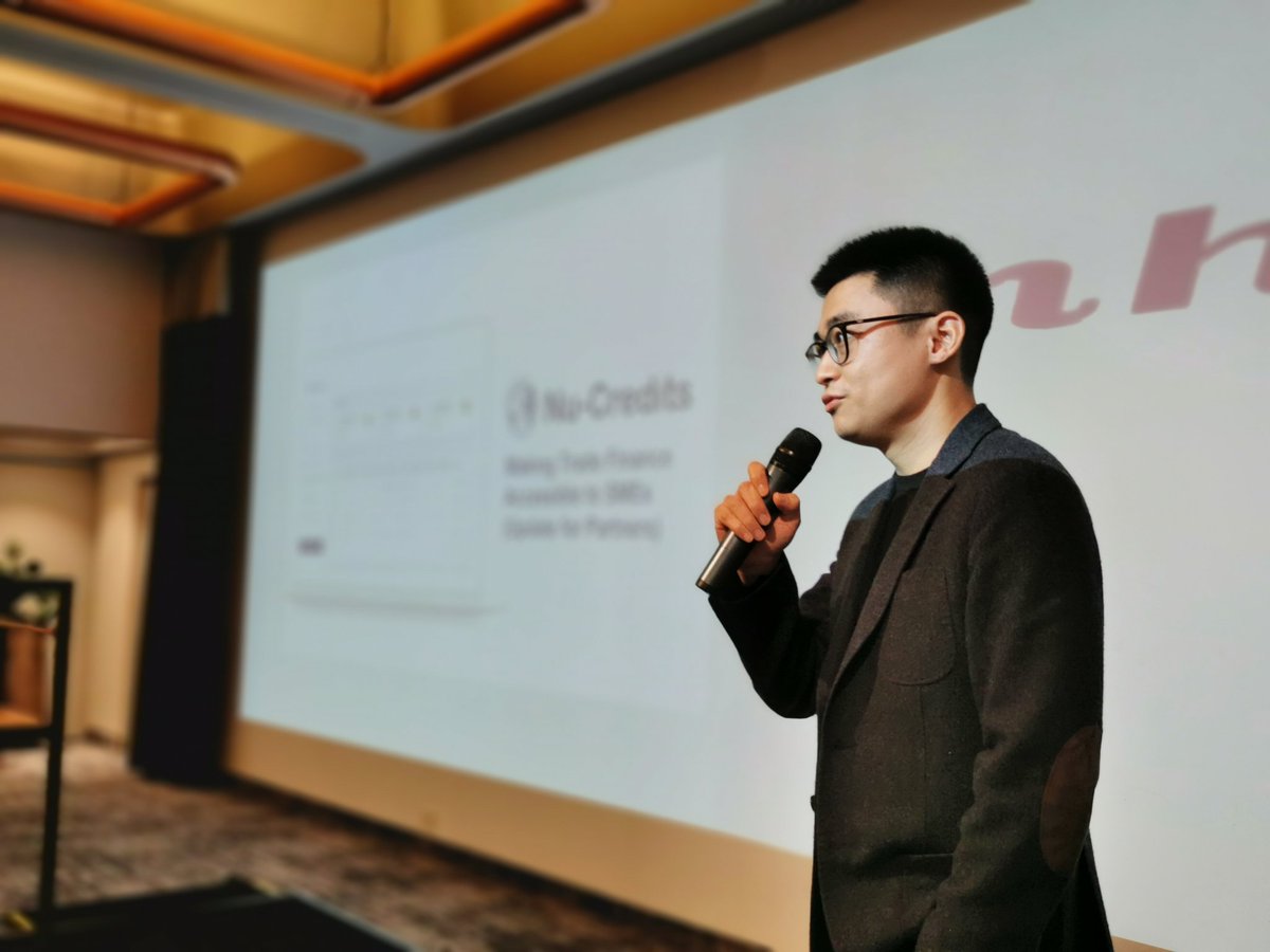 h2020_blockIS's tweet photo. 🎖 LIVE | FINAL EVENT!

ℹ️ Open Call 3 Pitches | @NuCredits – dealing with lenders, finance and status of your data in international trade? Learn how their innovations can help you flourish internationally!

#BlockIS #Innovation #H2020 #Blockchain https://t.co/4htDJ8uibM