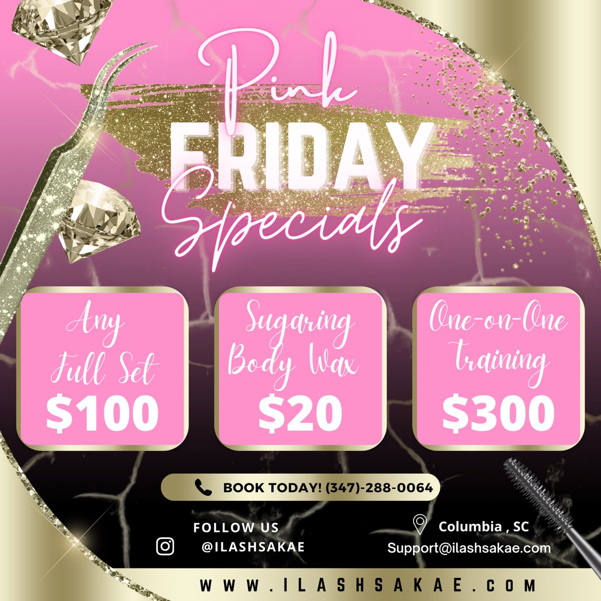 NOVA_1111's tweet photo. @BlackConnectio2 Book with your favorite Sc esthetician
Sugaring Wax at home kits available online Shop today .
#columbiasc #columbiascesthetician #sclashes #lashtwitter
https://t.co/c3NIrGKhpN
Email : ๐ง Support@ilashsakae.com https://t.co/COCe9HoHpl