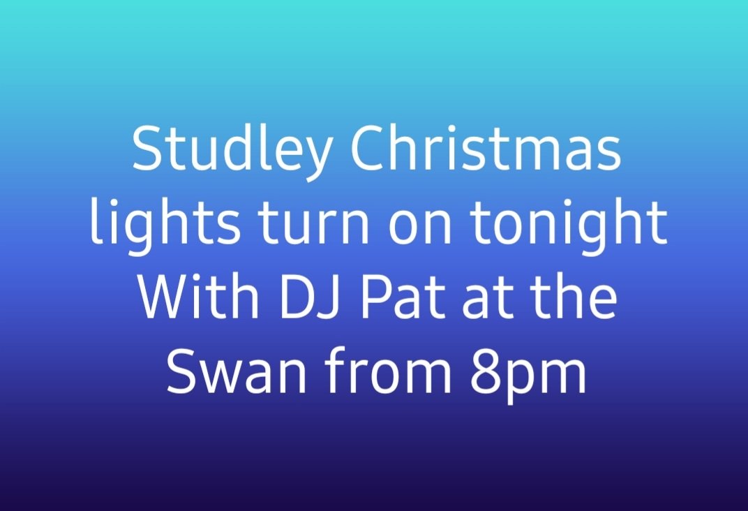 Tonight in Studley