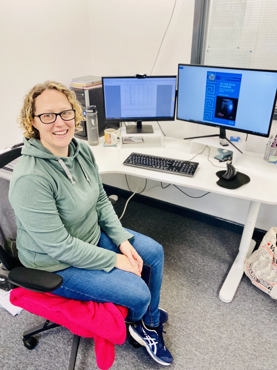 Arch_Wales's tweet photo. Very proud of our colleague Siân Thomas, who just returned final proofs for her new book “On the Edge of Empire” based on her PhD research. Will be released as part of the @BAR_Publishing Archaeology of Roman Britain series very soon! We'll update as soon as it becomes available. https://t.co/k4NFDwcvBG