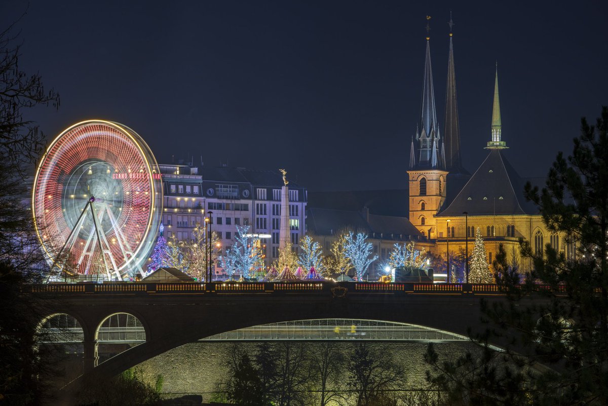 🌟Dive right into a #winter wonderland at this year's #Winterlights festival in #LuxembourgCity! 🎄 From 19 Nov 21 to 2 Jan 22, enjoy markets, concerts, exhibitions, shows for kids, ice skating and more! ✨🎶⛸  #winterlights2021 #visitluxembourg 👉  visitluxembourg.com/en/winterlights
