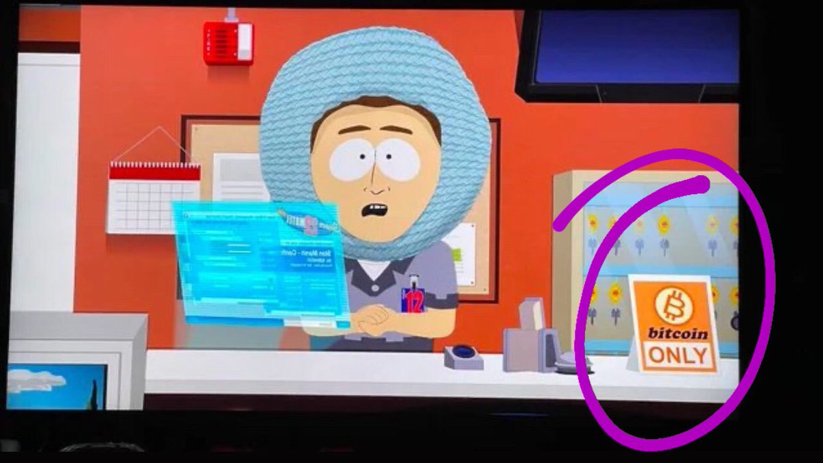 BitcoinArchive's tweet photo. #Bitcoin Only on South Park 🙌 https://t.co/B5Bs4j0qS5