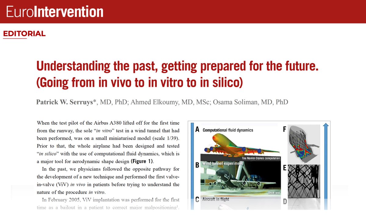 EuroInterventio's tweet photo. "ViV TAVR has emerged as an acceptable option for reintervention
in patients with malfunctioning bioprosthetic valves (THV or SHV)." An editorial by Serruys P, et al. #EAPCI https://t.co/iNPVBH8D50 https://t.co/bzWD6dlyZ7