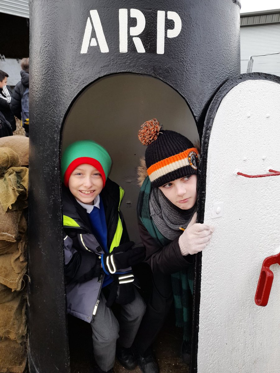 Watch out Air Raid Wardens about! 6L at Eden Camp!