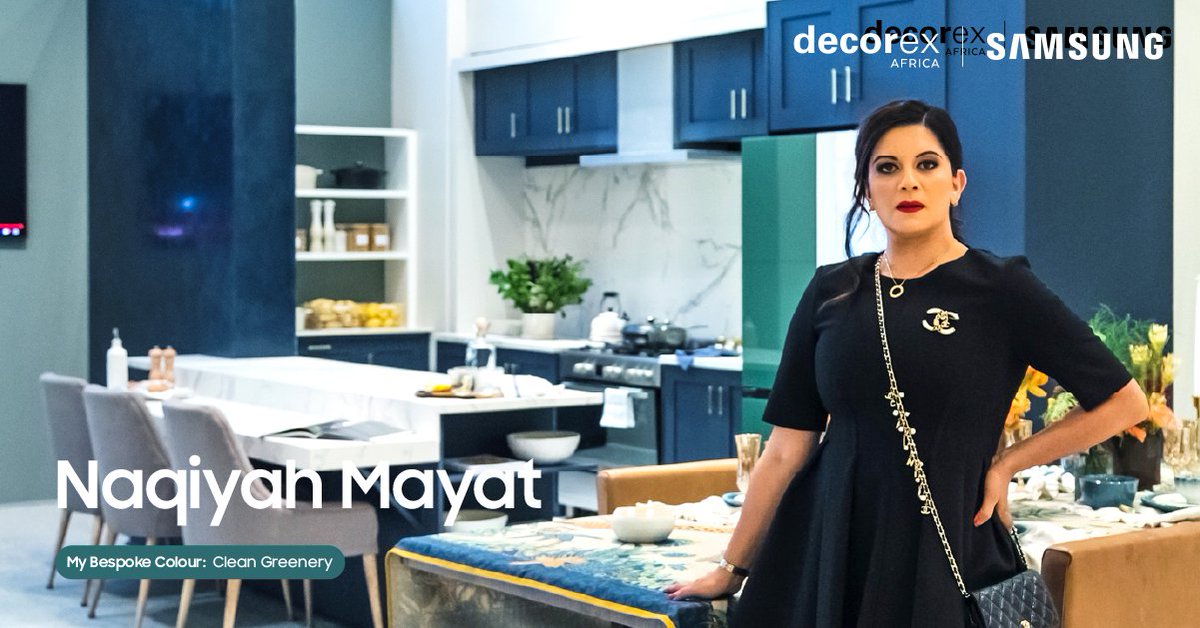 SamsungSA's tweet photo. @NaqiyahMayat is a connoisseur of luxury & elegance. Visit her home-interior #MySamsungBespoke #BespokeChallenge renovated paradise.
#VersusPaint #SHFHome #TopCarpertsAndFloors https://t.co/R1UASL1zel