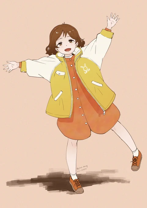 ちさとちゃんに服を着せてほしいという声があったので珍しく健全な絵を描きました② 