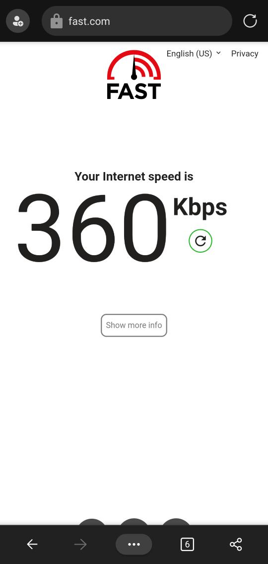 chandrahas77's tweet photo. @airtelindia
Having this horrible network speeds with full signal 4g volte. The tower is hardly 50meters from my place, yet this unacceptable network speeds. https://t.co/fd6Ex2XvjF