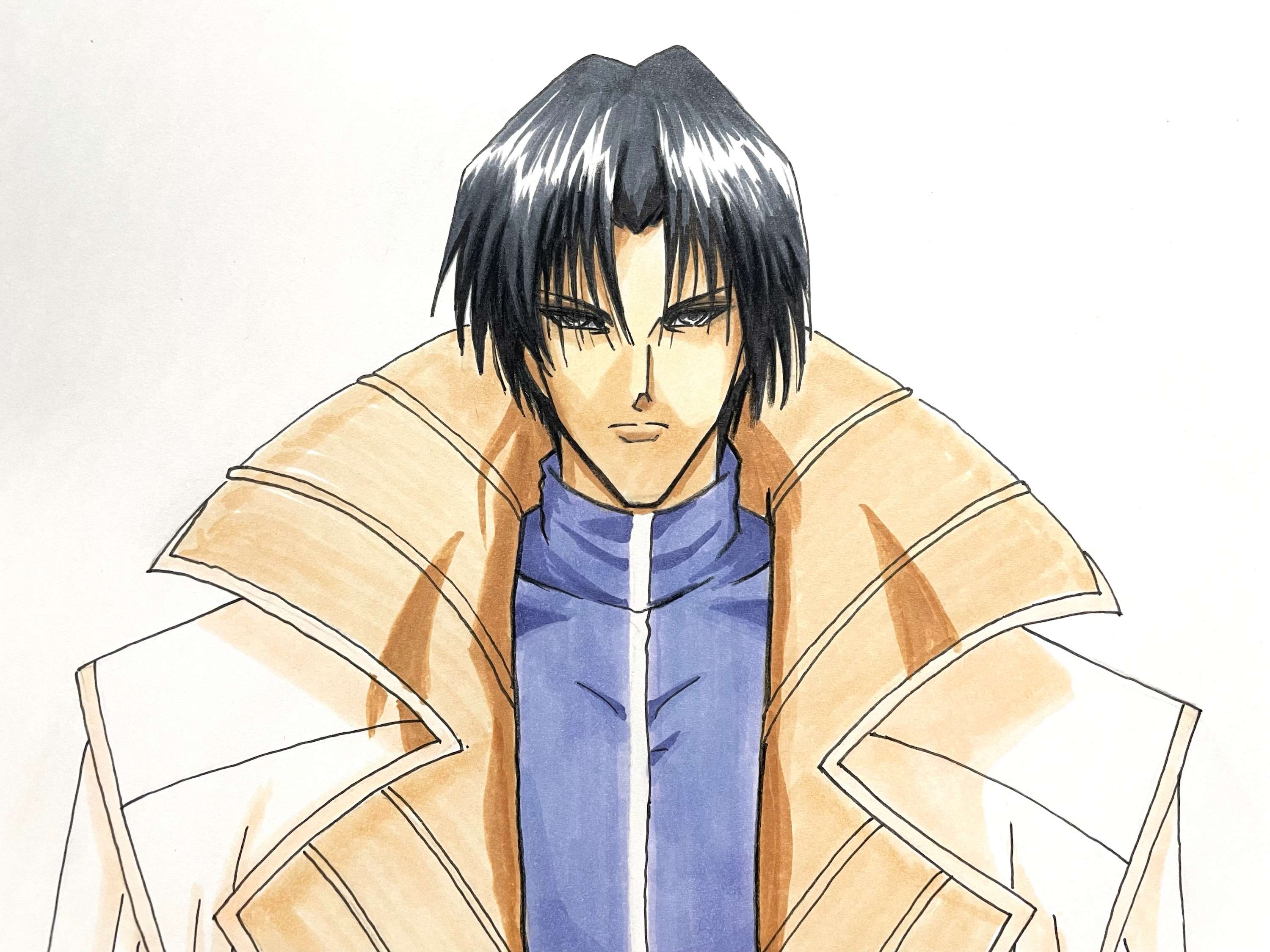 いろんなアニメキャラ描いてみた るろうに剣心 四乃森蒼紫 描いてみた Rurounikenshin Shinomoriaoshi Drawing Youtubeチャンネル T Co 0esetlmnlg T Co Seprobvkz4 Twitter