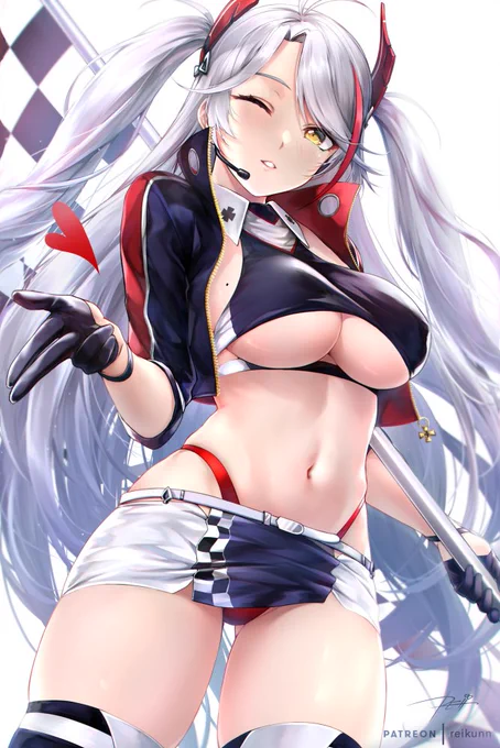 🏁
#アズールレーン #AzurLane #プリンツ・オイゲン 