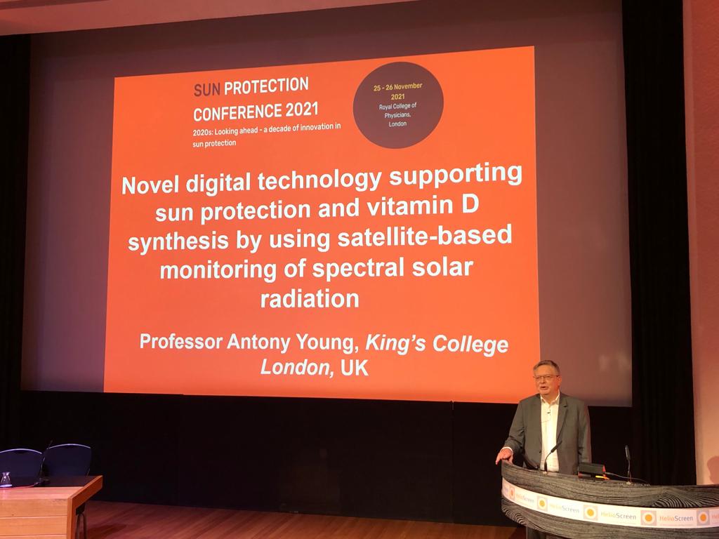 siHealth's tweet photo. It has been a great pleasure the speech of the Prof Antony Young this morning at the #sunprotection Conference.

He explained the main results of the field study conducted in December 2019 in Brazil, coordinated by him together with Prof Sergio Schalka https://t.co/RbjBeyt0jZ