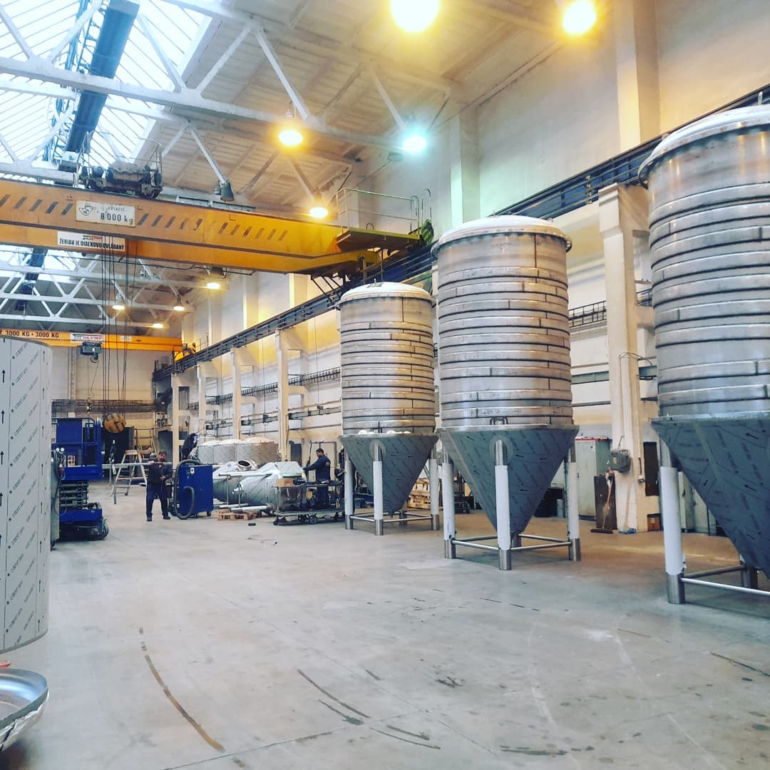 #brewingequipment #manufacture #brewerymanufacturer #fermentationtanks #beer #psssvidnik #svidnik #slovakia
